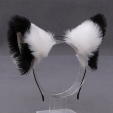 Load image into Gallery viewer, CLEARANCE - Furry Cat Ears Headband
