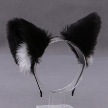 Load image into Gallery viewer, CLEARANCE - Furry Cat Ears Headband
