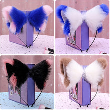 Load image into Gallery viewer, CLEARANCE - Furry Cat Ears Headband
