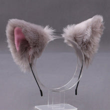 Load image into Gallery viewer, CLEARANCE - Furry Cat Ears Headband
