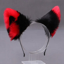 Load image into Gallery viewer, CLEARANCE - Furry Cat Ears Headband
