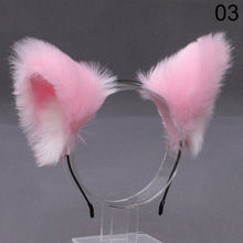 Load image into Gallery viewer, CLEARANCE - Furry Cat Ears Headband
