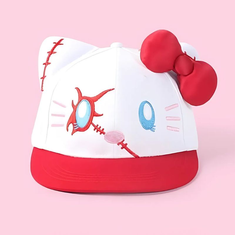 Baddie Kitty Flat Brim Cap
