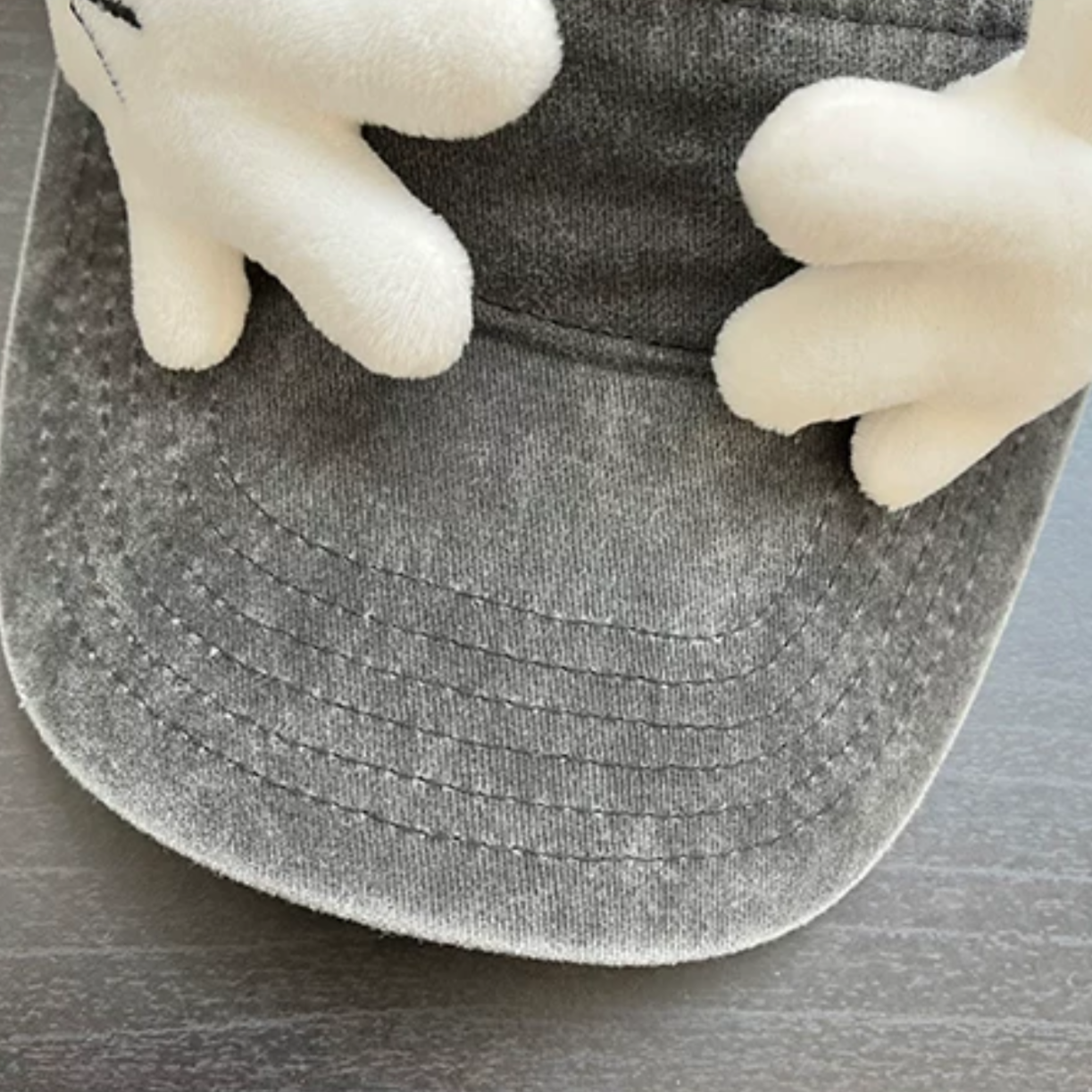 Little Gloves Denim Visor