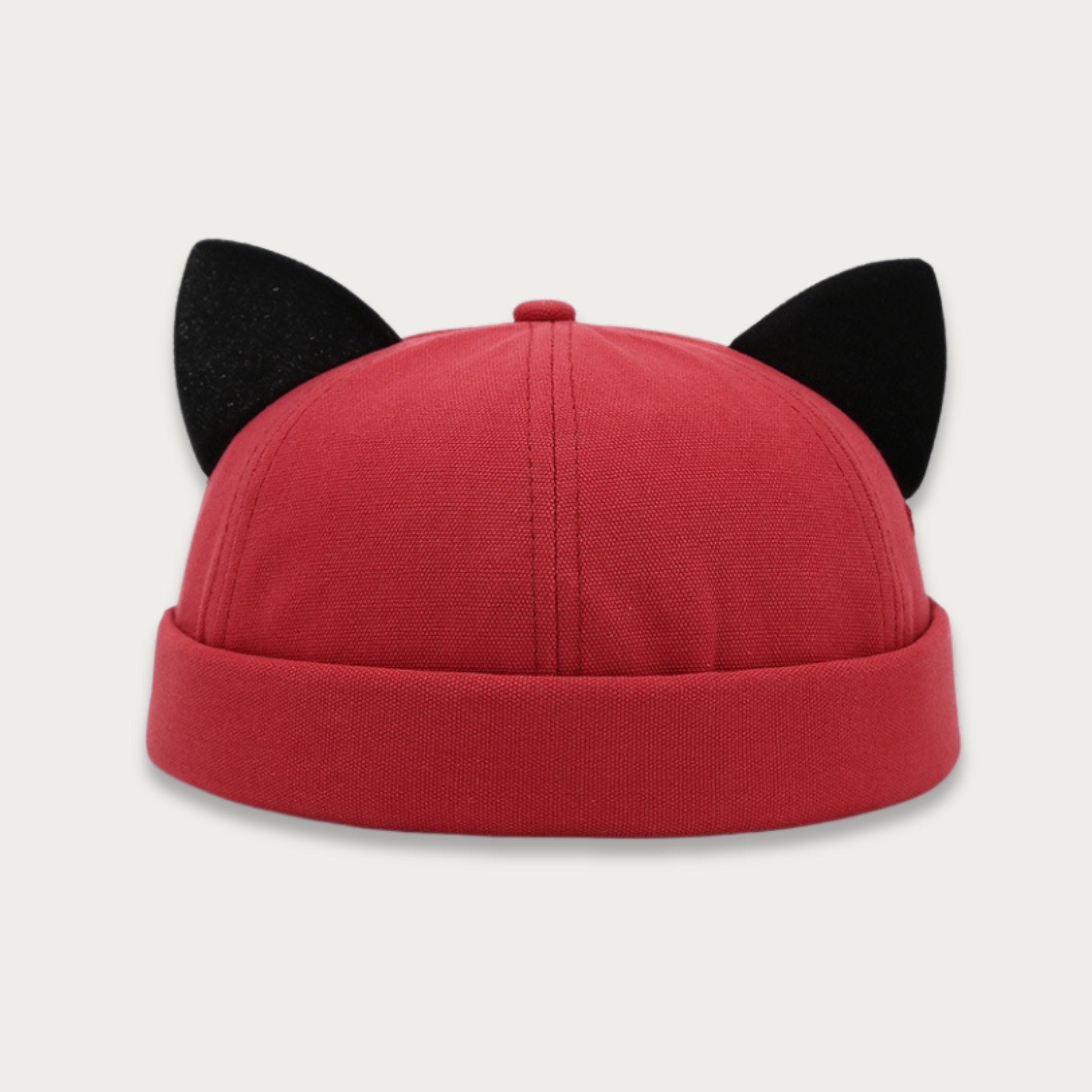 Brimless Docker Cat Ears Hat - NEW COLORS [Adjustable]