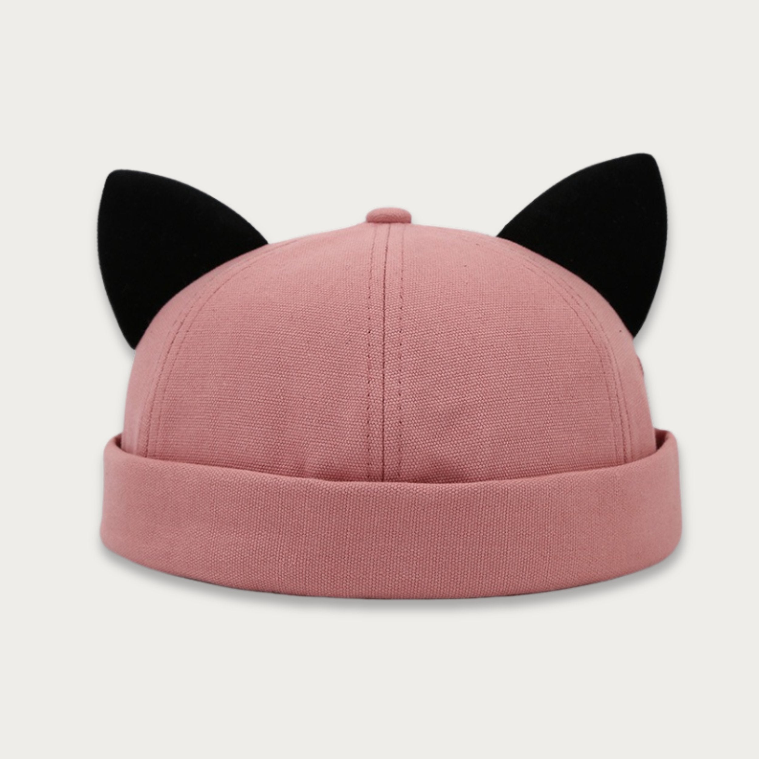 Brimless Docker Cat Ears Hat - NEW COLORS [Adjustable]