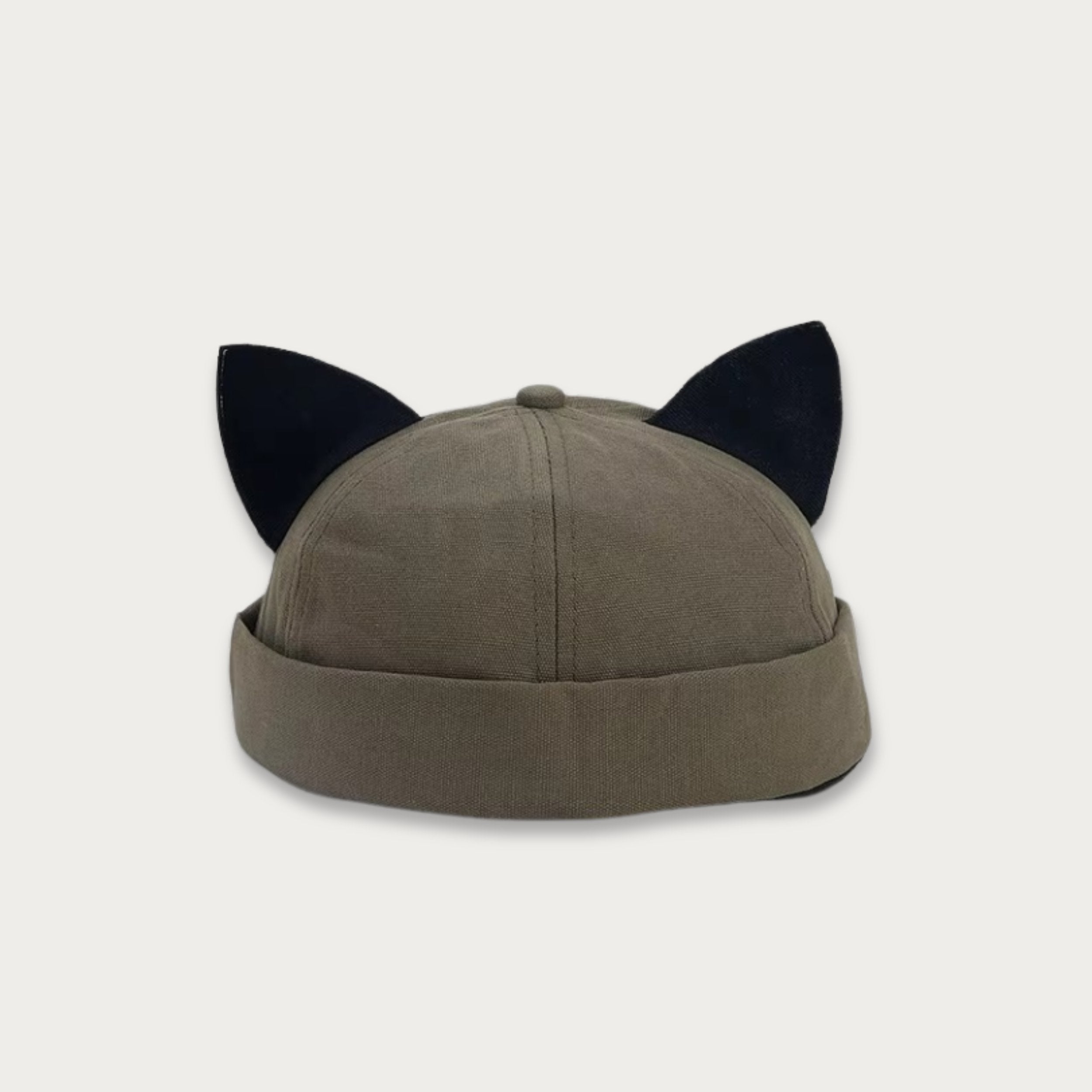 Brimless Docker Cat Ears Hat - NEW COLORS [Adjustable]