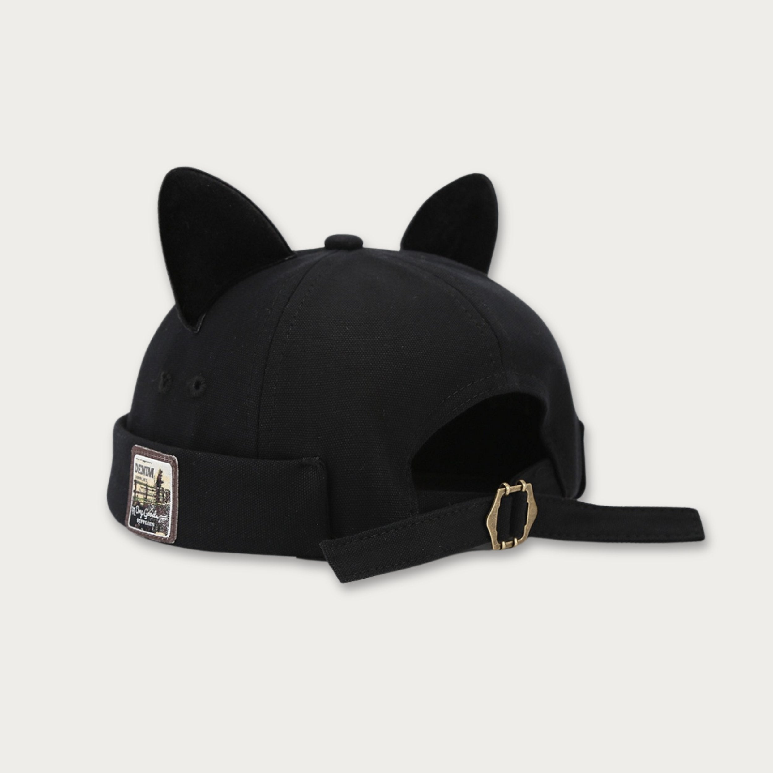 Brimless Docker Cat Ears Hat - NEW COLORS [Adjustable]