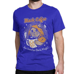 Black Coffee As Good As Black Magic T-Shirt [Plus Size Available]