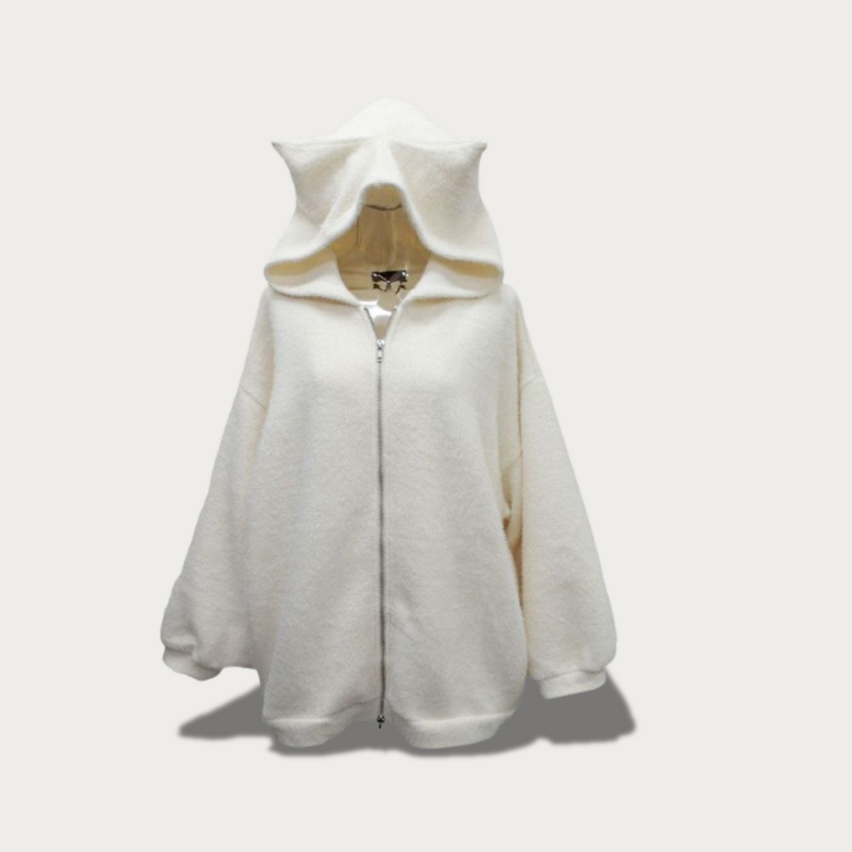 PurrTail Plush Cat Ear Hoodie