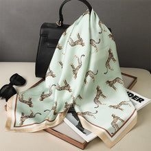 Load image into Gallery viewer, Cat Print Silky Scarf
