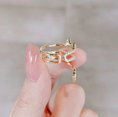 Kitty Ears Kawaii Ring [Adjustable]