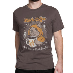 Black Coffee As Good As Black Magic T-Shirt [Plus Size Available]