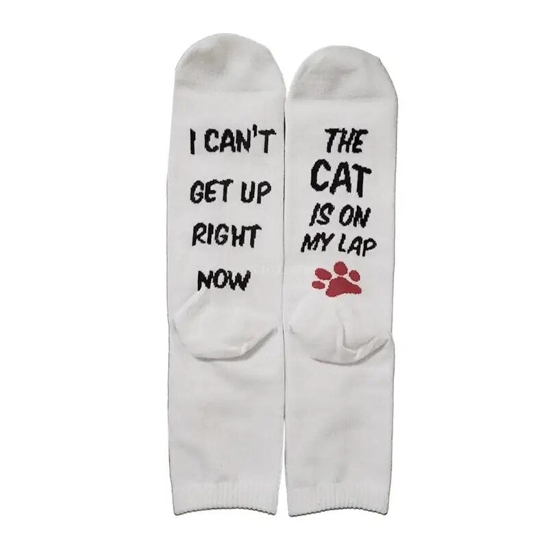 I Can't Get Up Right Now- Pawsome Socks