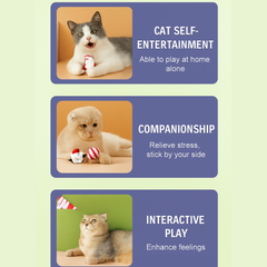 Plust Christmas Catnip Toys [5 Piece Set]
