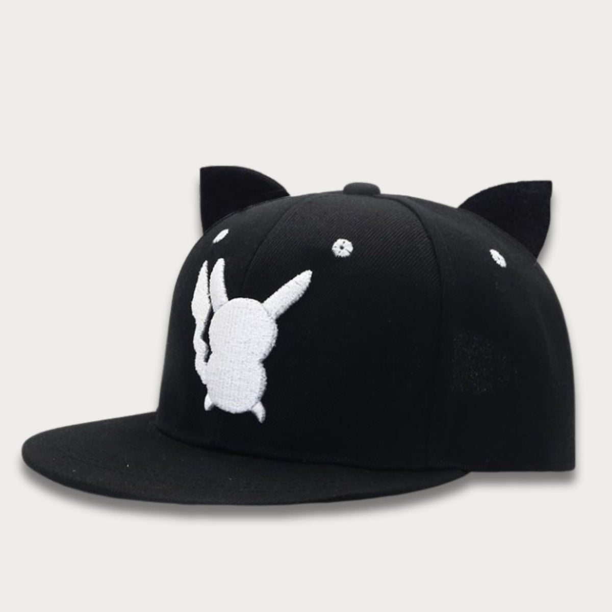 Pikapurr Cat Ears Snapback Cap