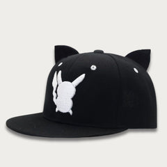 Pikapurr Cat Ears Snapback Cap