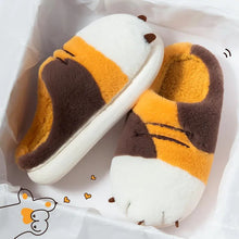 Load image into Gallery viewer, PlushPaws Feline Hug Slippers
