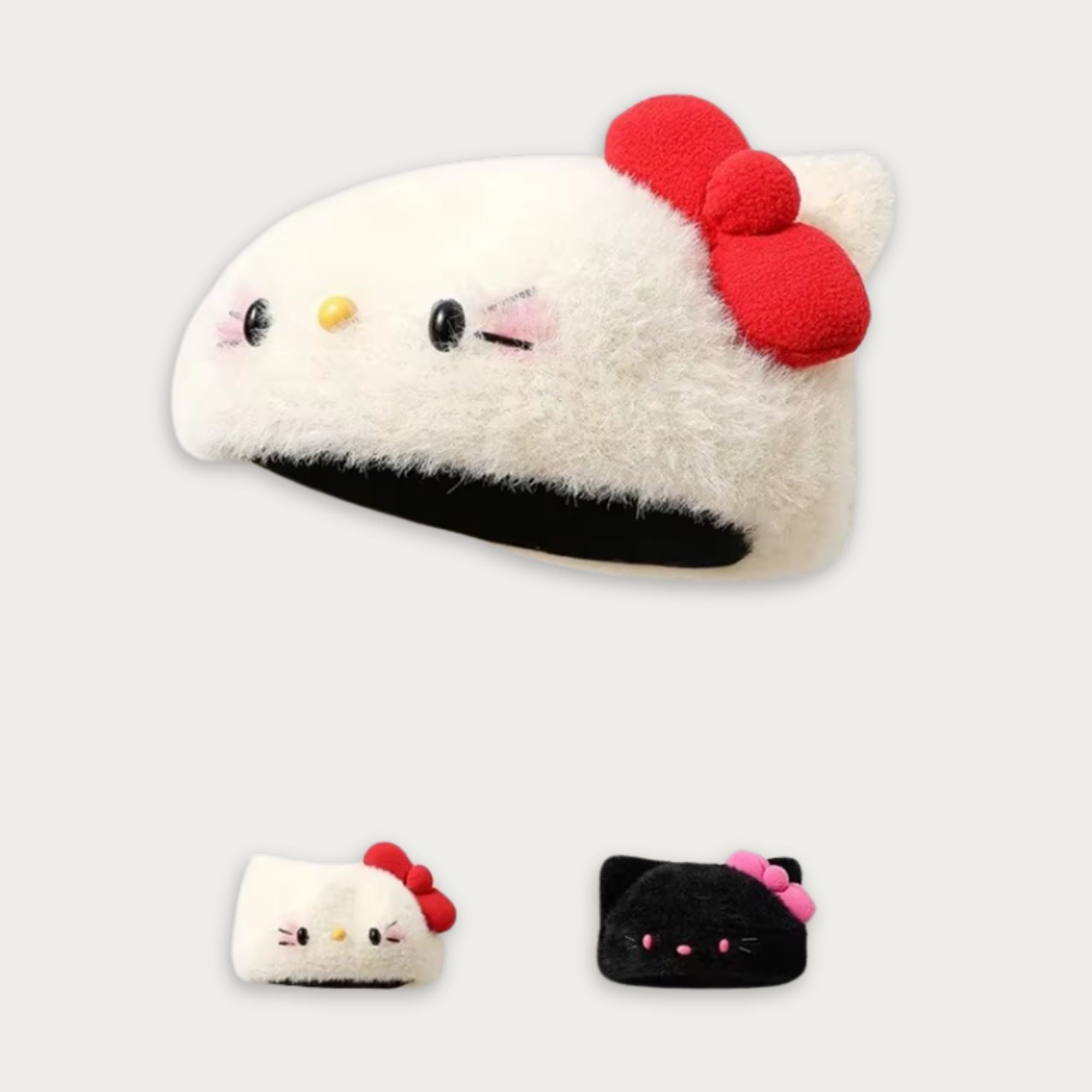 Fluffy Kitty Beret