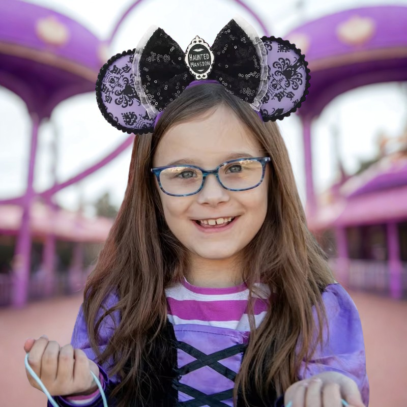 ✨FREE - Handmade Haunted Mansion Ears Headband