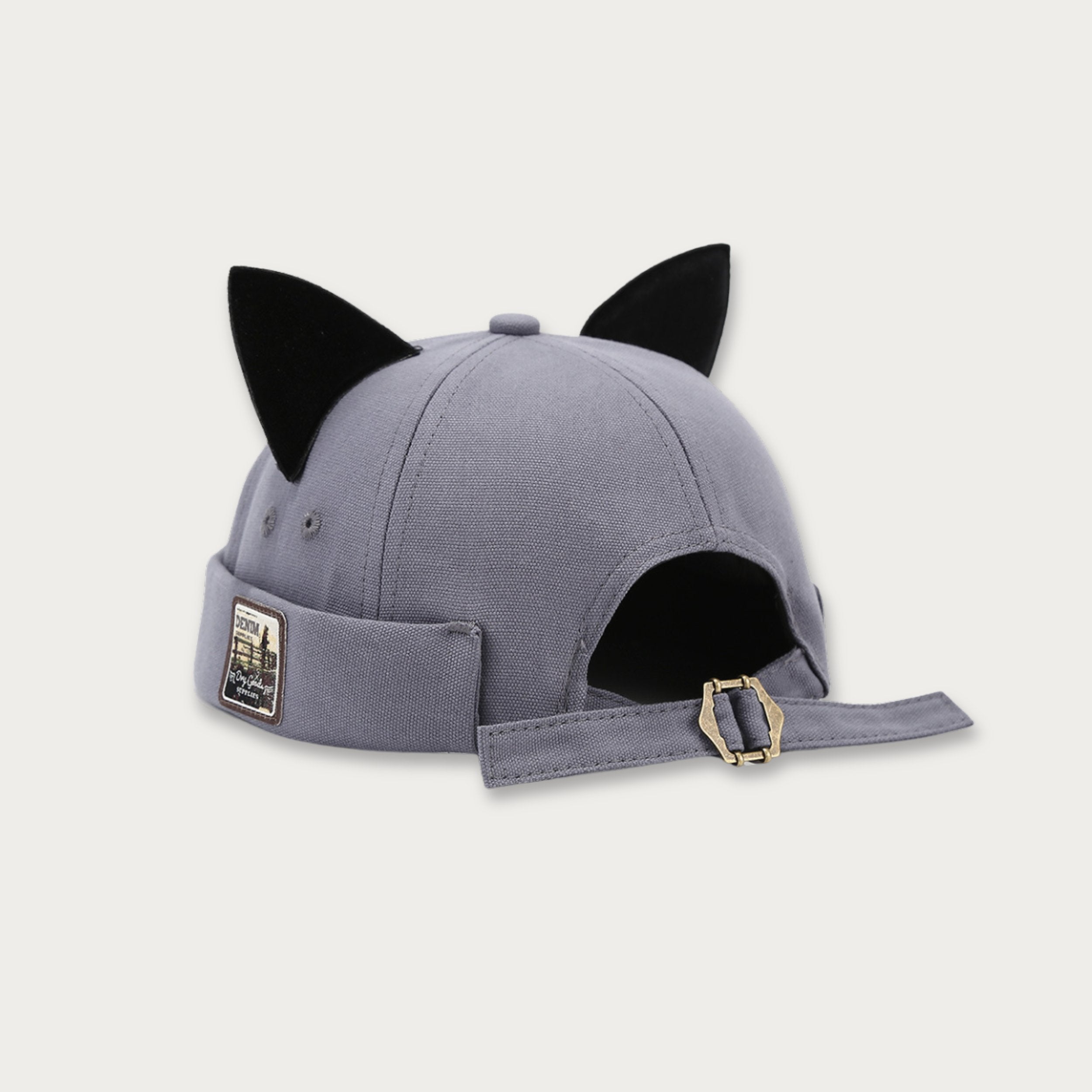 Brimless Docker Cat Ears Hat - NEW COLORS [Adjustable]