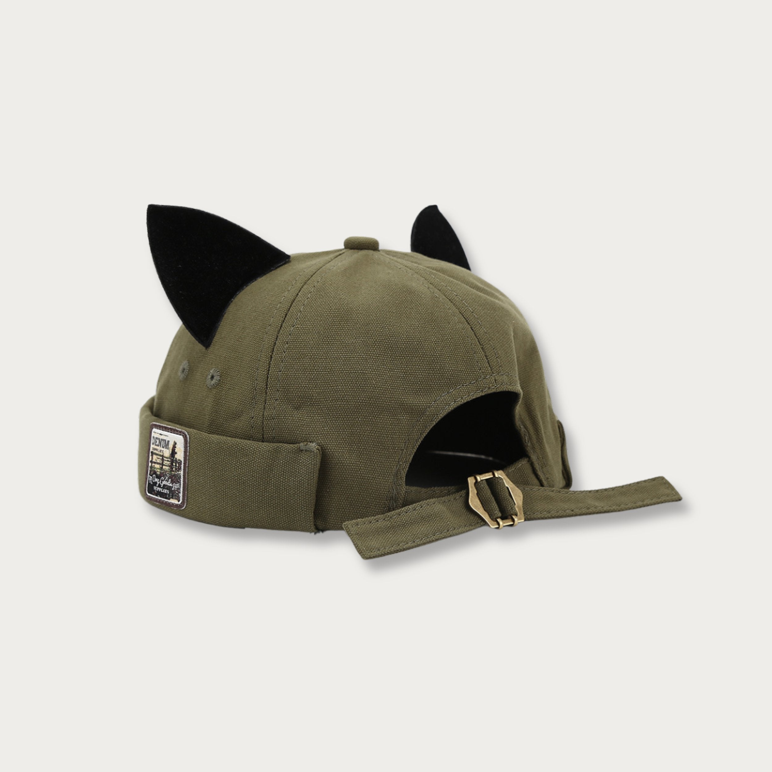 Brimless Docker Cat Ears Hat - NEW COLORS [Adjustable]