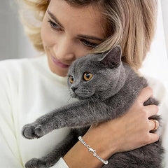 🎁 FREE - Cat Mom Bracelet With Heartfelt Message Card