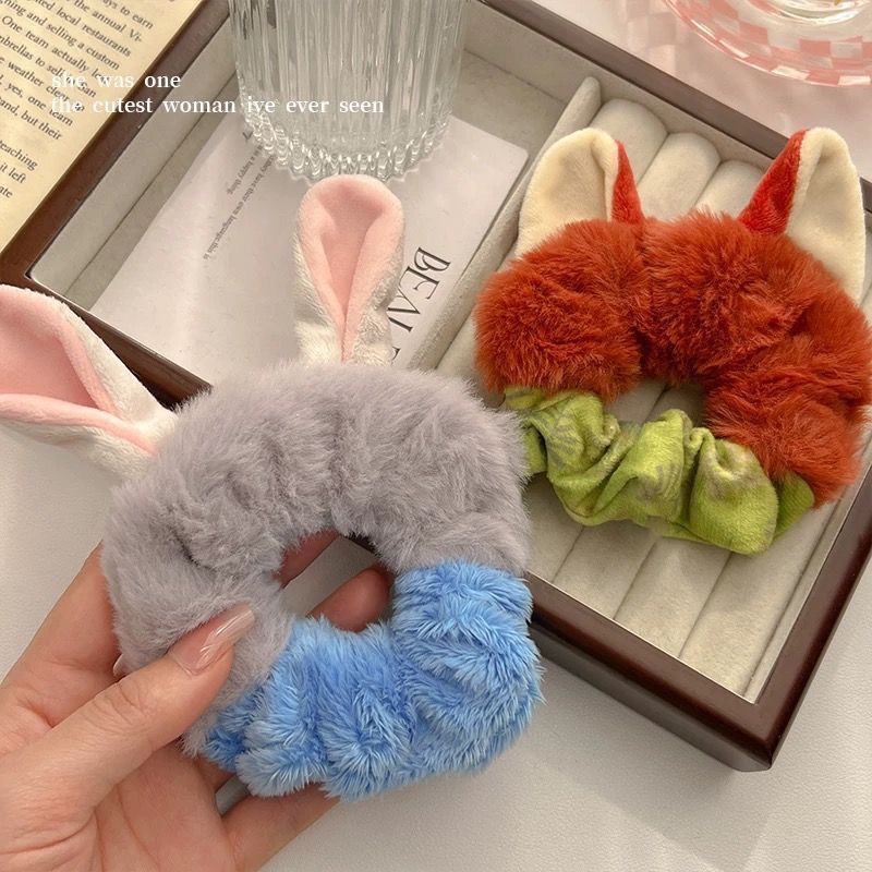 Nick & Judy Plush Scrunchies