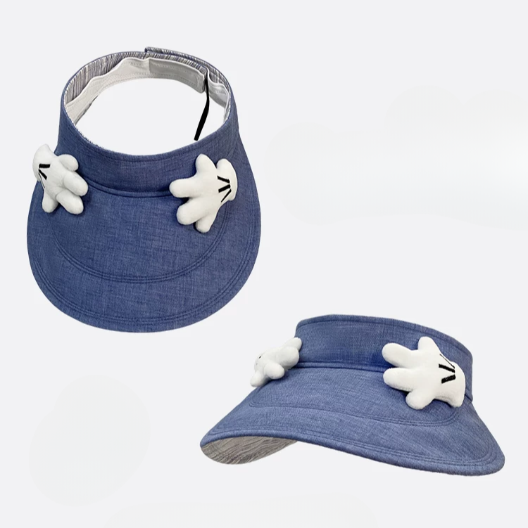 Little Gloves Denim Visor
