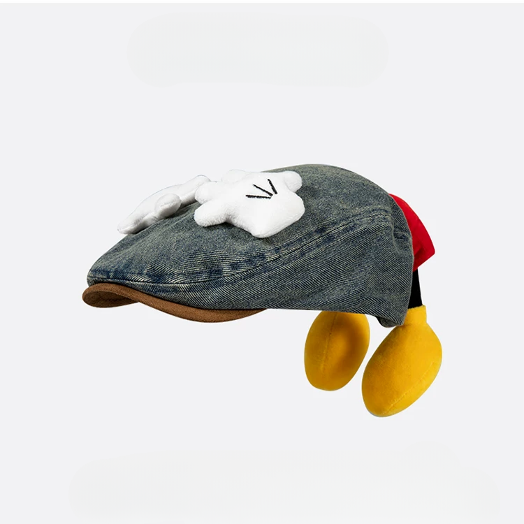 Little Gloves Denim Visor