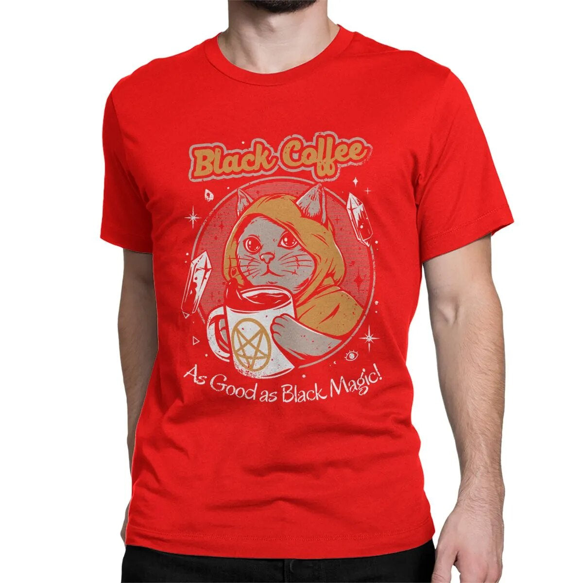 Black Coffee As Good As Black Magic T-Shirt [Plus Size Available]