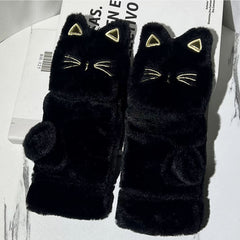 🎁 FREE - Warm Kitty Flip-Top Gloves
