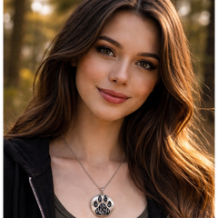 Therian Paw Symbol Necklace