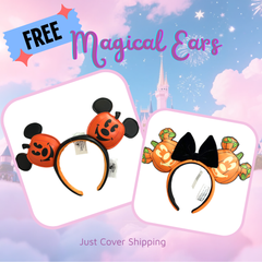✨FREE - Pumpkin Mickey Headband