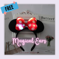 ✨FREE - Glowing Minnie Ears Headband