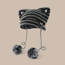 Load image into Gallery viewer, Harajuku Style Cat Ears Pom-pom Beanies
