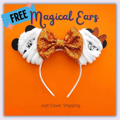 ✨FREE - Mummy Mickey Minnie Ears Headband