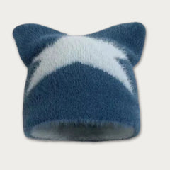 Meowgical Star Knit Beanie