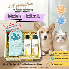 No Rinse SPA Bathing Essence for Pets - FREE TRIAL