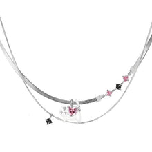 Load image into Gallery viewer, Starry Eyes Kitten Necklace
