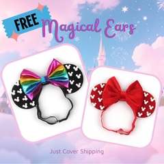 ✨FREE - Magical Ear Christmas Elastic Headband (Toddler|Kids)