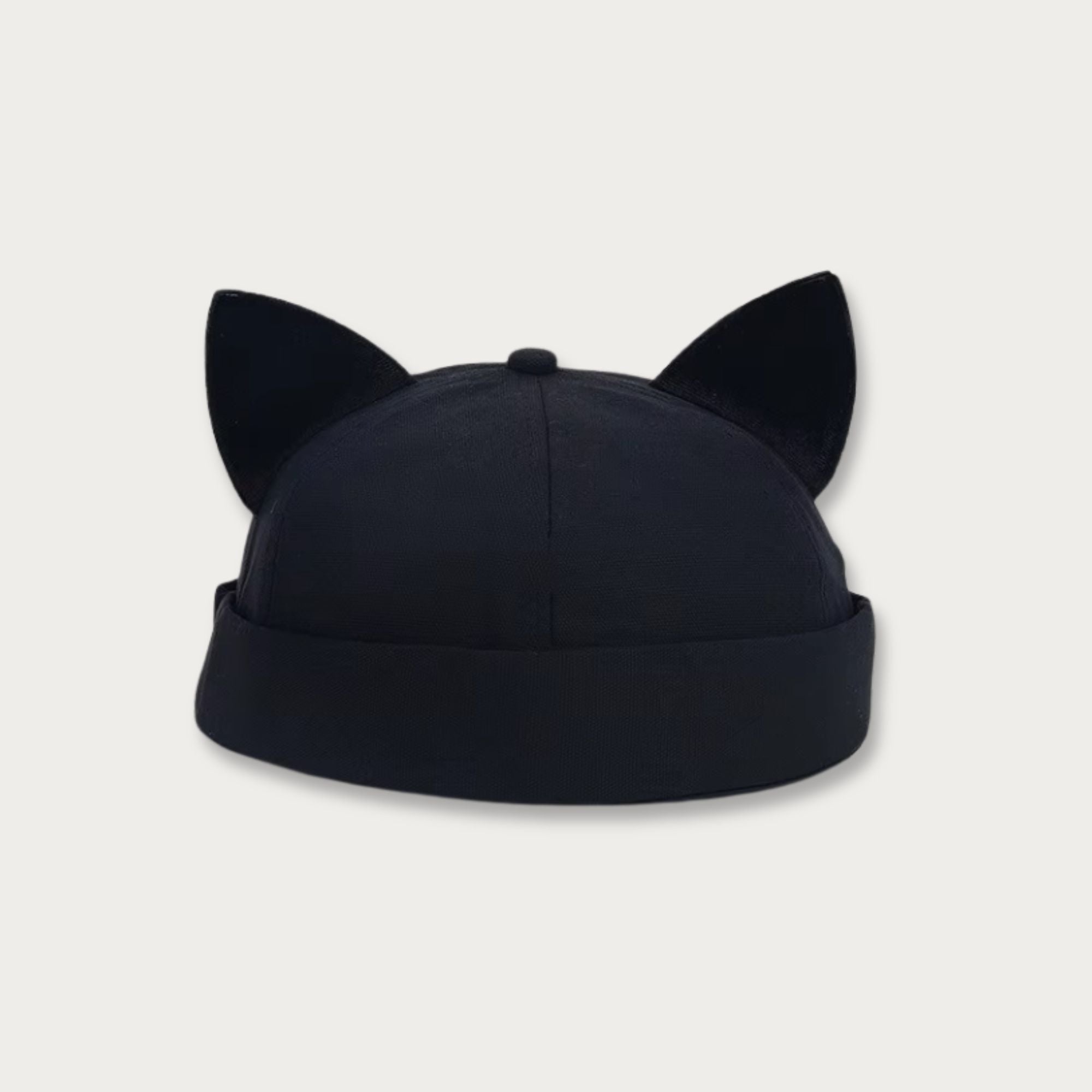 Brimless Docker Cat Ears Hat - NEW COLORS [Adjustable]