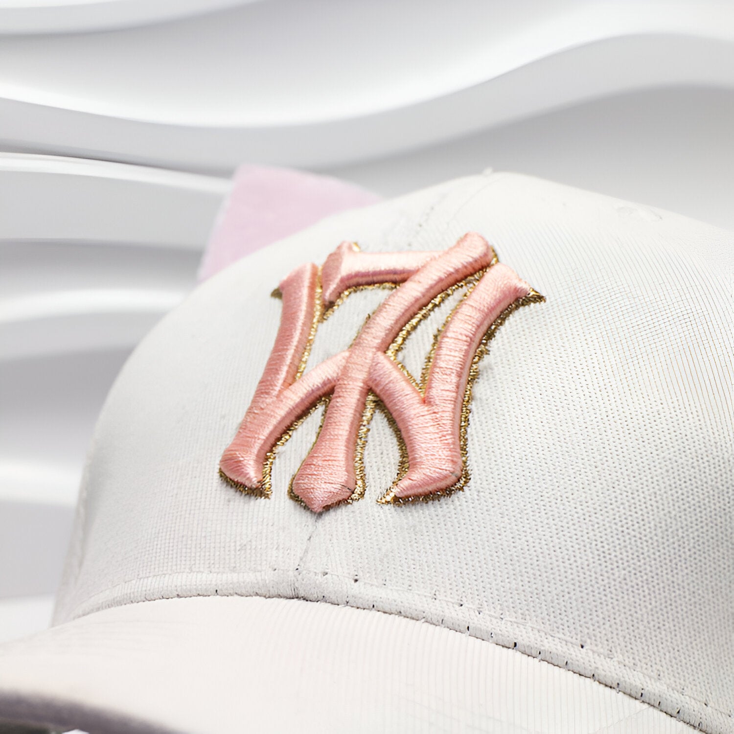 K-Pop Embroidered Cat Ears Cap