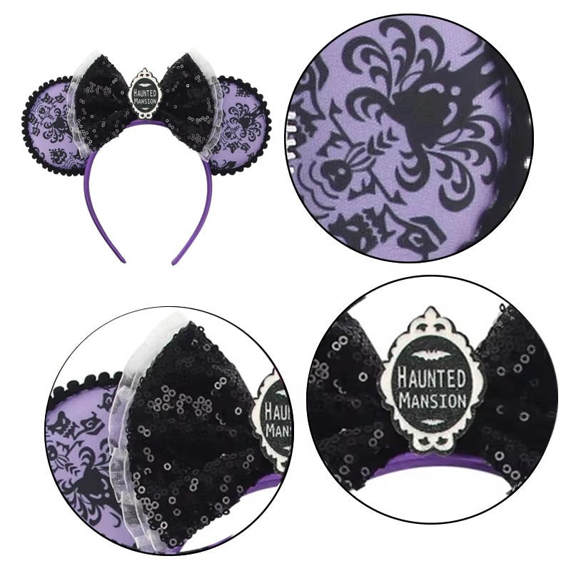 ✨FREE - Handmade Haunted Mansion Ears Headband