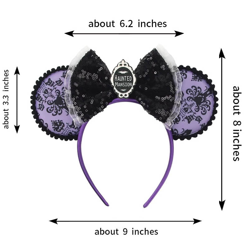 ✨FREE - Handmade Haunted Mansion Ears Headband