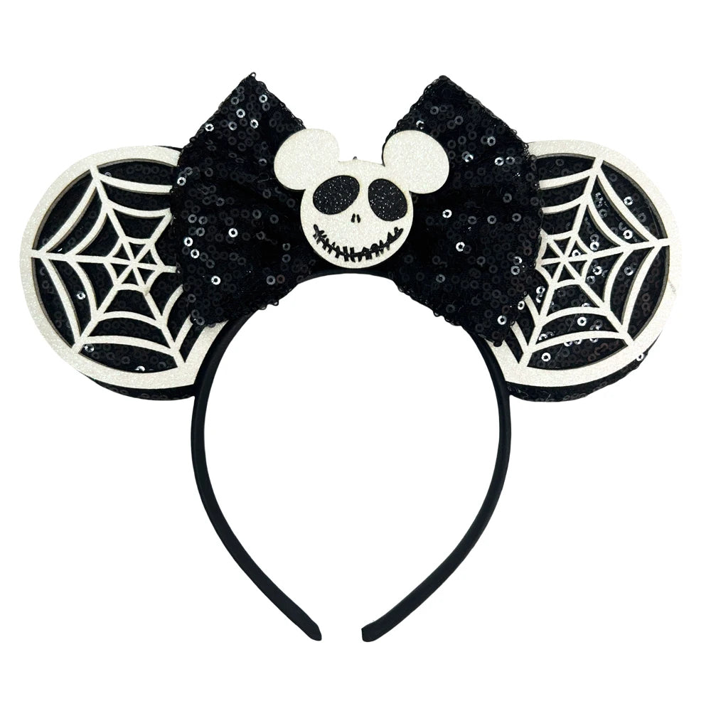 Halloween Mickey ears headband for kids and adults – lightweight, comfortable, and hauntingly cute