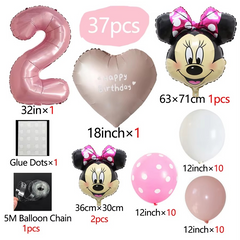 Minnie Mouse Theme Party Balloon Set