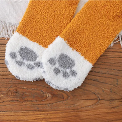 🎁 FREE - Cat Paws Fuzzy Socks [2 Pairs Set]