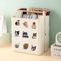 Funny Cat Meme Stickers [500 Piece]