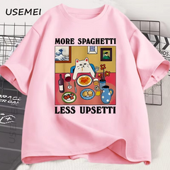 More Spaghetti Less Upsetti T-Shirt [Plus Size Available]